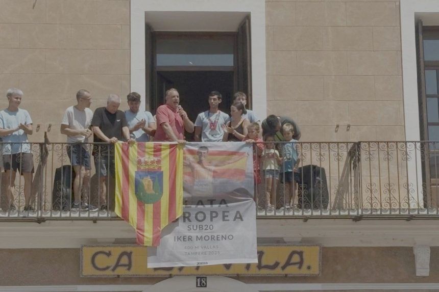 Iker Moreno, subcampeón de Europa sub-20
