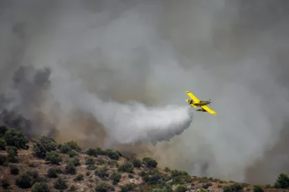 Incendio Vall d'Uixó// Foto de Pau Valls