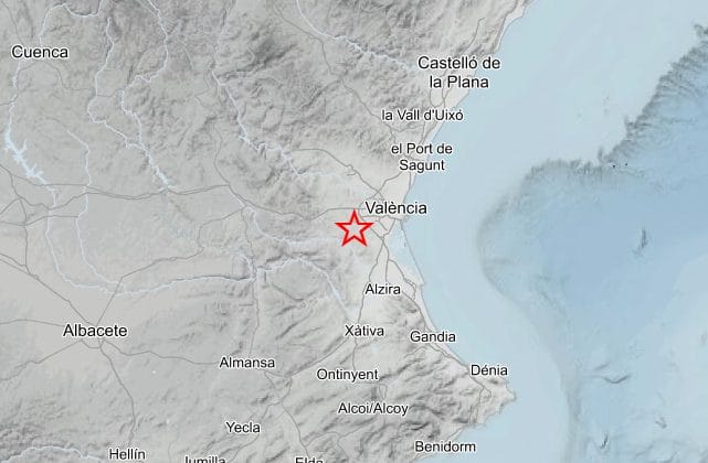Terremoto Comunidad Valenciana