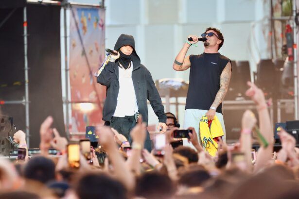 Yeremy Pino junto a La Pantera Arenal Sound// Fotos Toni Losas