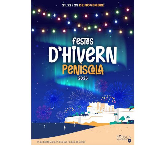 Programación Fiestas de Invierno de Peñíscola 2025