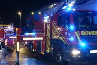 Un incendio en Castellón