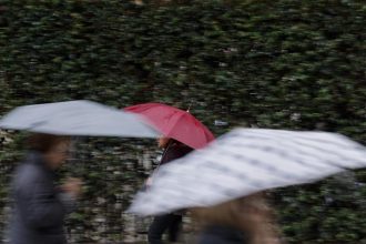 Alerta amarilla por lluvias y tormentas