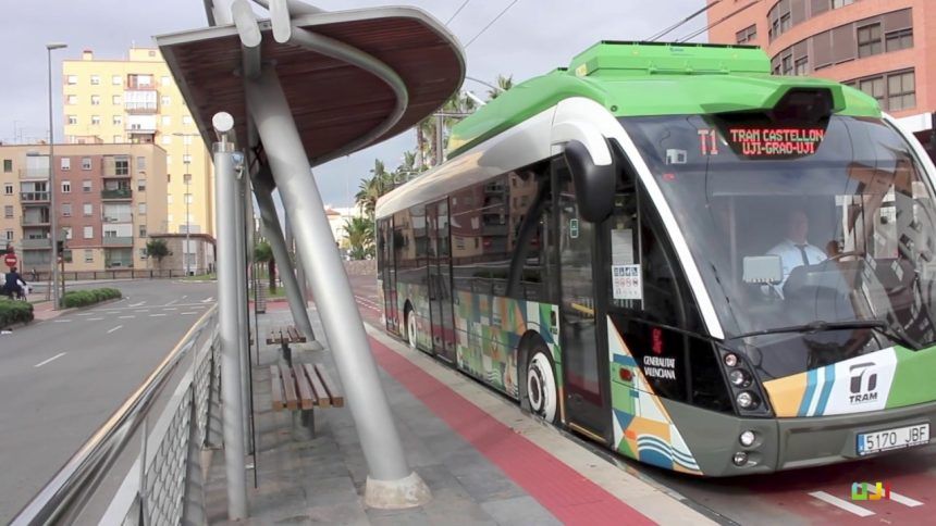 El TRAM de la Plana ya tiene estación de salida y la dirección de las líneas que conectará Castelló, Almassora y Vila-real