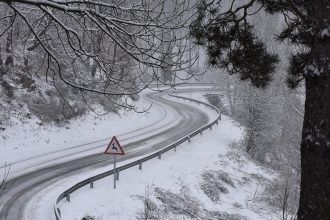 La borrasca Regina deja lluvias intensas y nieve en Castellón