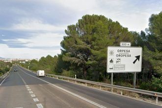 Obras N-340 en Oropesa del Mar