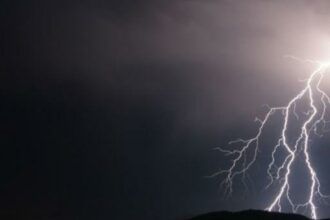 Tormenta en la provincia de Castellón
