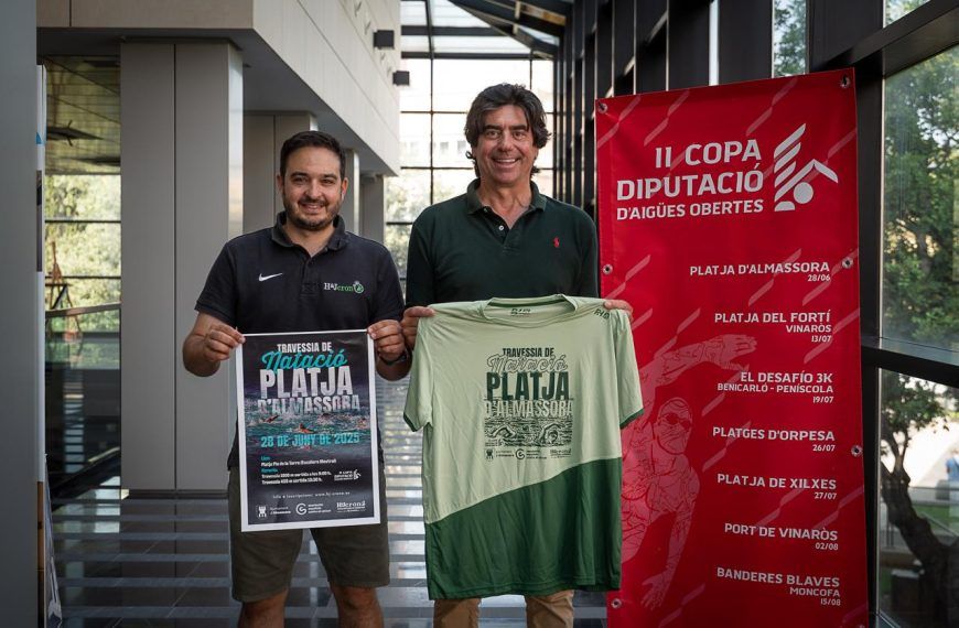 Almassora acollirà la primera de les set proves de la II Copa Diputació d’Aigües Obertes el dissabte 28 de juny